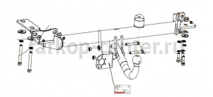 Фаркоп Bosal Russia для LAND ROVER EVOQUE 2011-2019г. Артикул 7356-A