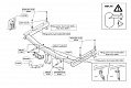 Фаркоп для SEAT EXEO. седан с 2009 г.в.ST с 2009 г.в.