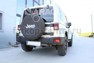Фаркоп Aragon для JEEP WRANGLER JK 2007-2018. Артикул E2902CS