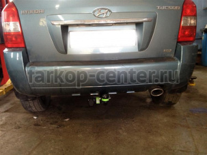 Фаркоп Лидер Плюс для HYUNDAI TUCSON 2004-2009. Артикул H204-A