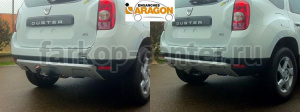 Фаркоп Aragon для RENAULT DUSTER 2010-2015. Артикул E1303AS