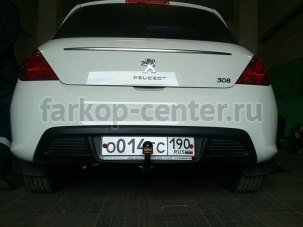 Фаркоп Avtos для PEUGEOT 308 2007-2013. Артикул PE02