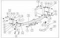 Фаркоп для CITROEN C4 GRAND PICASSO. с 2014 г.в.