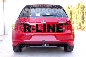 Фаркоп Aragon для VOLKSWAGEN GOLF 5 2003-2008. Артикул E6700DA