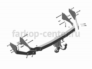 Фаркоп Трейлер для HYUNDAI SANTA FE  2001-2006. Артикул 7230