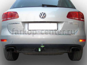 Фаркоп Лидер Плюс для VOLKSWAGEN TOUAREG 2002-2010. Артикул V124-A