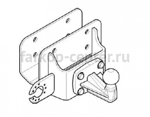 Фаркоп Westfalia для TOYOTA HILUX 2005-2015. Артикул 335408900113