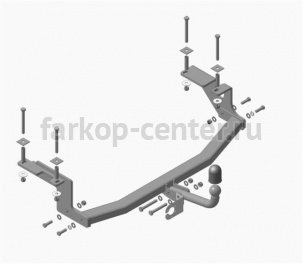 Фаркоп Motodor для FORD ECOSPORT 2014-2019г. Артикул 90703-A