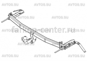 Фаркоп Avtos для TOYOTA COROLLA E120/E130 2001-2007. Артикул TY33