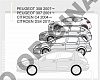 Фаркоп для CITROEN DS4. с 2011-2015 г.в. - Crossback  с 2016 г.в.