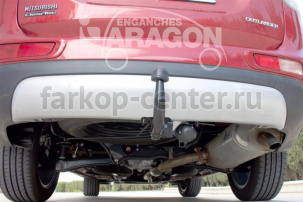 Фаркоп Aragon для MITSUBISHI OUTLANDER 2012-2019г. Артикул E4204CV