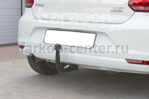 Фаркоп Aragon для VOLKSWAGEN POLO 5 хэтчбек 2009-2019г. Артикул E5803DV