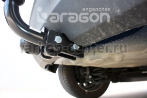 Фаркоп Aragon для FORD FIESTA 2008-2015. Артикул E4005BA