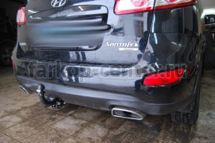Фаркоп Лидер Плюс для HYUNDAI SANTA FE  2006-2012. Артикул K117-A