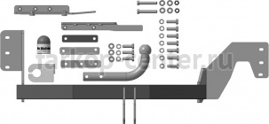 Фаркоп Motodor для NISSAN X-TRAIL T31 2007-2014. Артикул 91402-A