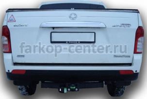 Фаркоп Лидер Плюс для SSANG YONG ACTYON SPORTS 2006-2012. Артикул S208-F(N)