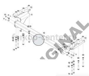 Фаркоп Aragon для LAND ROVER DISCOVERY SPORT 2015-2019г. Артикул E3501CA