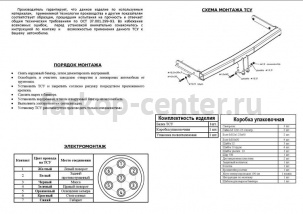 Фаркоп Bosal Russia для SKODA OCTAVIA 1996-2004. Артикул 1909-A