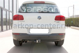 Фаркоп Aragon для VOLKSWAGEN TIGUAN 2016-2019г. Артикул E6711BA