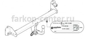 Фаркоп Westfalia для BMW 2-SERIES F45 2014-2019г. Артикул 303355600001