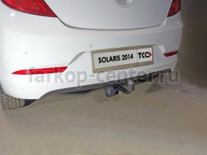 Фаркоп ТСС для HYUNDAI SOLARIS 2010-2017. Артикул TCU00056