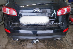 Фаркоп Лидер Плюс для HYUNDAI SANTA FE  2006-2012. Артикул K117-A