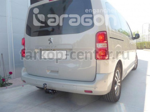 Фаркоп Aragon для PEUGEOT TRAVELLER 2016-2019г. Артикул E4729AS