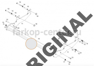 Фаркоп Aragon для RENAULT LOGAN 2014-2019г. Артикул E1300BS
