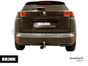Фаркоп Brink для PEUGEOT 3008 2017-2019г. Артикул 626000