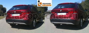 Фаркоп Aragon для BMW X1 E84 2009-2015. Артикул E0808AM