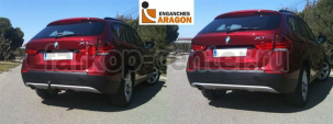 Фаркоп Aragon для BMW X1 E84 2009-2015. Артикул E0808AM