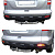 Фаркоп для HONDA CR-V. Без выреза в бампере. с 2007 по 2012 г.в. - (из нержавеющей стали)