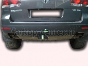 Фаркоп Лидер Плюс для VOLKSWAGEN TOUAREG 2002-2010. Артикул V124-A