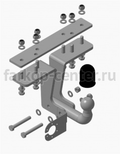 Фаркоп Motodor для NISSAN PATHFINDER R51 2004-2014. Артикул 91407-A