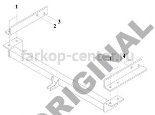 Фаркоп Aragon для MERCEDES-BENZ E-CLASS W210 1995-2002. Артикул E4115AA