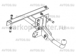 Фаркоп Avtos для УАЗ ПАТРИОТ 2005-2015. Артикул UAZ-04