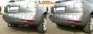 Фаркоп Aragon для MAZDA CX-7 2006-2012. Артикул E4007BV