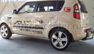 Фаркоп Galia для KIA SOUL 2008-2014. Артикул K034A