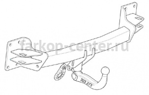 Фаркоп Westfalia для BMW X5 E70 2007-2013. Артикул 303368600001