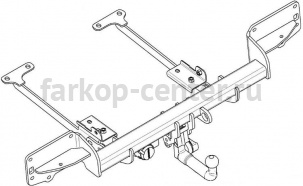 Фаркоп Steinhof для LAND ROVER RANGE ROVER 2012-2019г. Артикул L-115