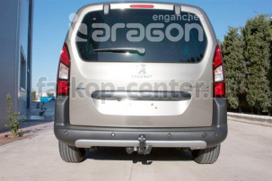 Фаркоп Aragon для PEUGEOT PARTNER 2 2008-2019г. Артикул E1212BS