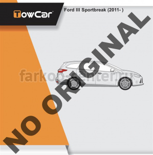 Фаркоп Aragon для FORD FOCUS 3 2011-2019. Артикул E2012CS