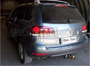 Фаркоп Galia для VOLKSWAGEN TOUAREG 2002-2010. Артикул V052С