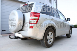 Фаркоп Aragon для SUZUKI GRAND VITARA 2005-2016. Артикул E6108BS