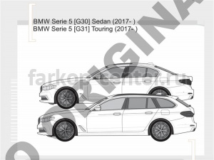 Фаркоп Aragon для BMW 5-SERIES G30 2016-2019г. Артикул E0801EA