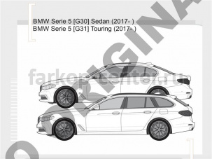 Фаркоп Aragon для BMW 5-SERIES G30 2016-2019г. Артикул E0801EA