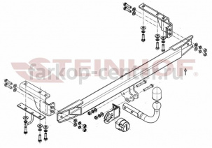 Фаркоп Steinhof для VOLVO XC70 2000-2007. Артикул V-288
