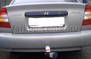 Фаркоп Трейлер для HYUNDAI ACCENT 2000-2006. Артикул 7210