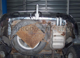 Фаркоп Galia для HYUNDAI SANTA FE  2001-2006. Артикул H060A