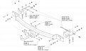 Фаркоп для HYUNDAI ix55. с 2009 по 2013 г.в.